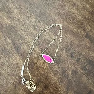 Kendra Scott Pink Skylie Necklace
